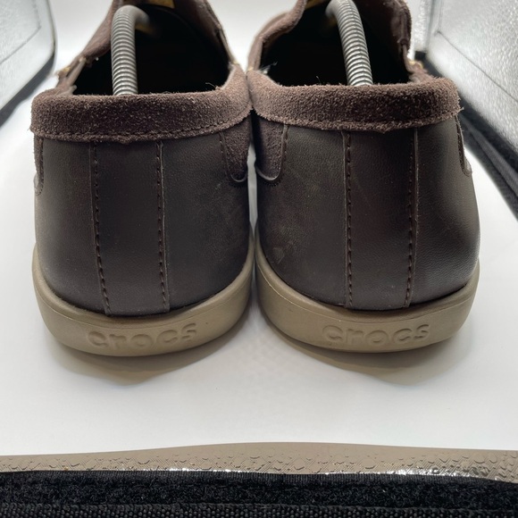 Crocs Walu Brown Men\'s Loafers size 13